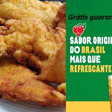 Peixinho frito com leve toque de limão , arroz branquinho, um pouquinho de feijão, saladinha fresca e delicioso pirão de peixe com tempero especial + Refrigerante 2lts gelado