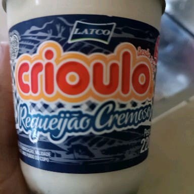 Requeijão cremoso crioulo