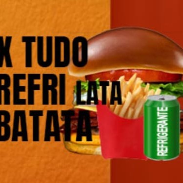 Pão Brioche Carne bovina Queijo cheddar Molho especial da casa Presunto Calabresa bacon Salada 1 Batata Frita Pequena 1 Refrigerante lata (Imagem meramente ilustrativa)