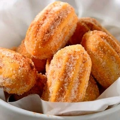 40 mini churros de doce de leite