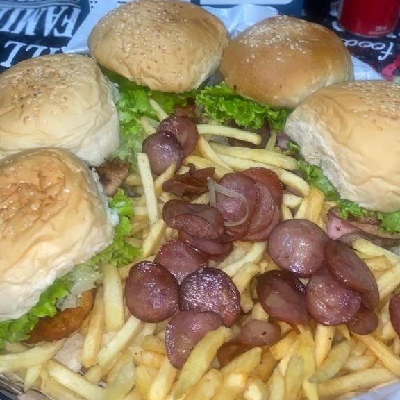 Embalagem  na  caixa  de  pizza