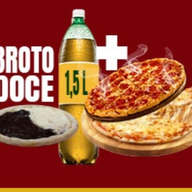 Aproveite nossa promoção imperdível! Leve para casa 2 deliciosas pizzas de muçarela, acompanhadas de um refrigerante de 1,5 litro. E para deixar sua noite ainda mais saborosa, ganhe uma Pizza Broto Dois Amores como bônus! Não perca essa oportunidade de desfrutar de uma refeição completa e irresistível!