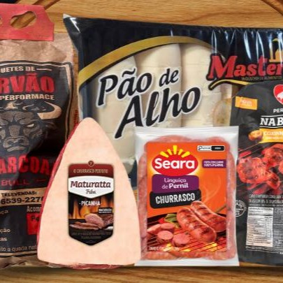 1pç de picanha  (1kg á 1,3kg) 500g de linguiça para churrasco 800g de drumet temperada 1pct pão de alho  1 carvão vegetal + acendedor 100g de sal de parillha          -----tags----- entrega grátis, grátis, 0,99, 0800, churrasco, kit churrasco, contra filé, promoção, cupom, carvão, oferta, kit, entrega rápida, picanha, pão de alho, queijo coalho, churrasco fácil, carne para churrasco