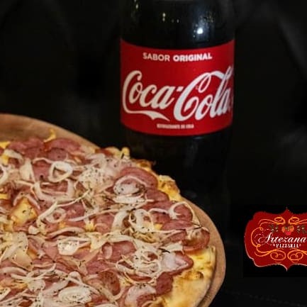 Combo: 1 Pizza Grande +  1 Refrigerante2litros. (Sabores).