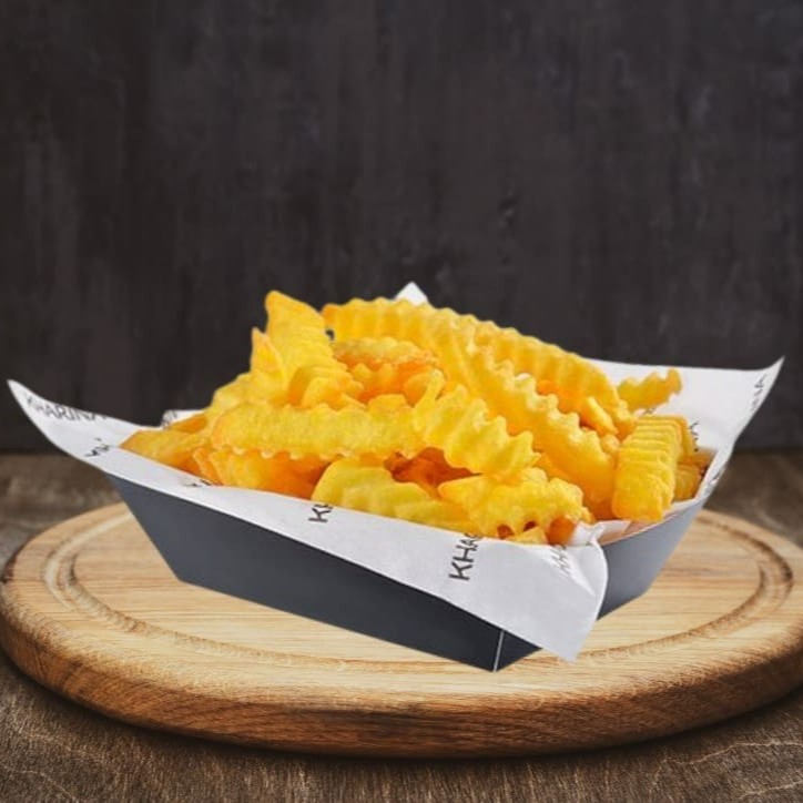 Batata frita na hora, sequinha por fora e suculenta por dentro!  *150g - peso in natura, foto ilustrativa.  #angus #burguer #burger #cheddar #bacon # #cocacola