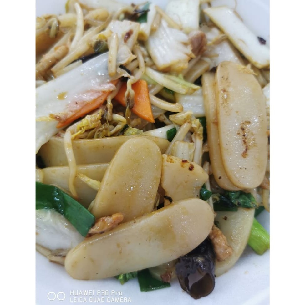 Preparado com moyashi e shitake ao shoyu