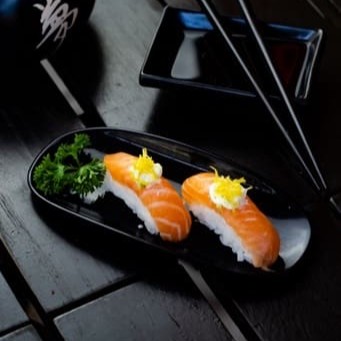 Salmão com um toque de limão siciliano