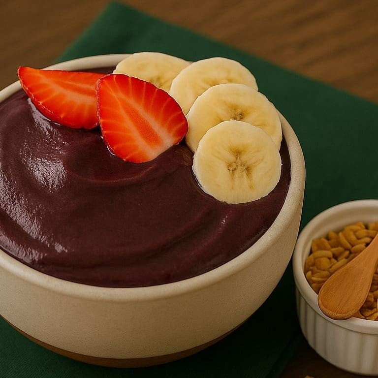 Açaí do Empório Deliciê: geladinho, cremoso e impossível de resistir!  Escolha seus complementos e aproveite essa energia gelada do jeito que você mais gosta!