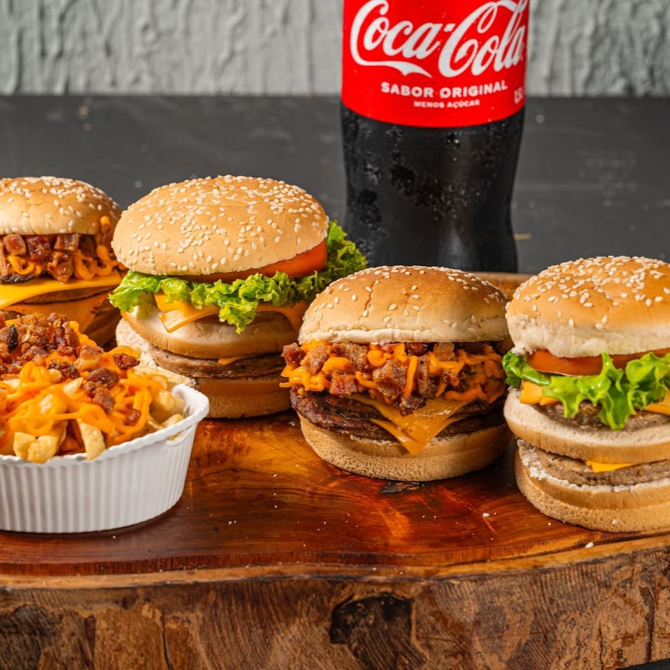 2 Burger nº13 + 2 Burger nº16 + 1 Refri 1,5l + Batata Turbinada G.