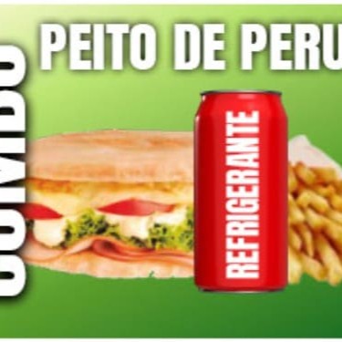 1 Beirut de Peito de Peru 1 Batata Frita Pequena 1 Refrigerante Lata