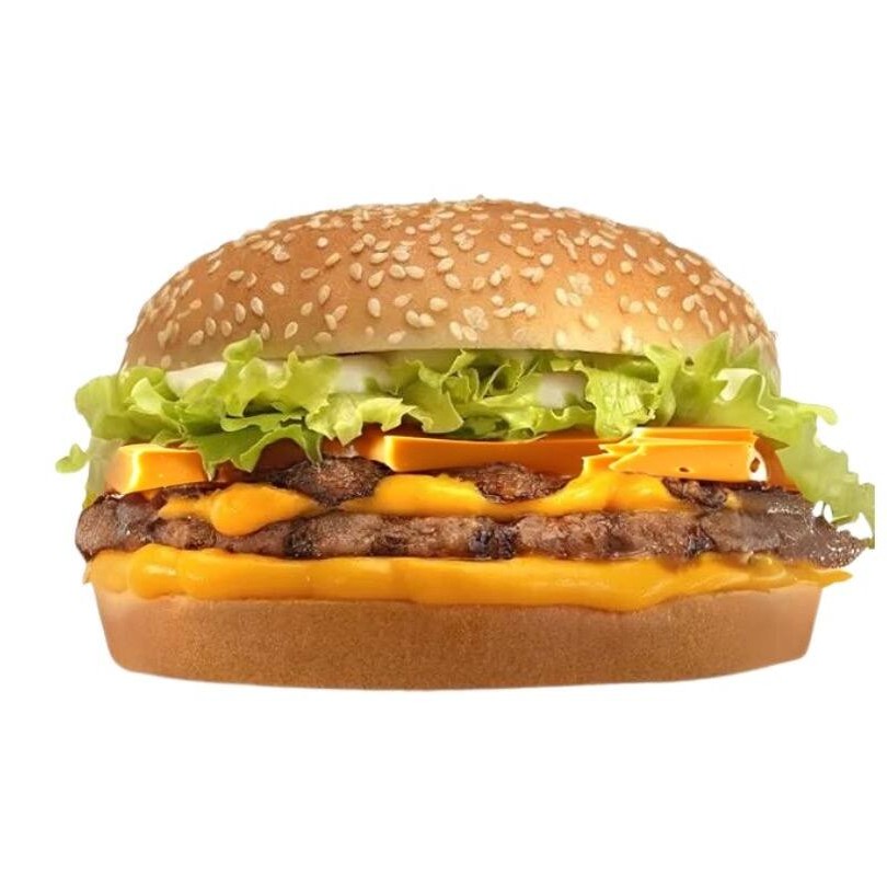 2 Carnes, cheddar e bacon