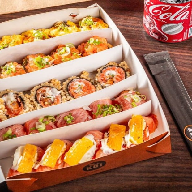 5 Haruhot Tartar De Haddock 5 Sushi Salmão C/ Laranja Brulle 5 Joe Ebi (camarão) 5 Hot Supreme (Hot Tradicional Com Camarão Envolto De Flocos De Arroz) 5 Hot Tartar C/ Geleia De Pimenta   ----------tags------------- Sushi/japa/culinária japonesa/sushi em casa / promoções/makimonos/Philadelphia/filadélfia/hot filadélfia/ hot Philadelphia/sunomono/entre grátis/combinados/Carpaccio/cevite/sashimi de