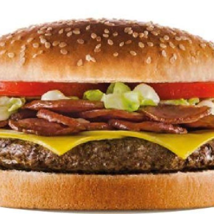 Delicioso X-Calabresa contendo; Pão, Carne, Queijo, Calabresa, Salada e Molho especial