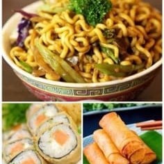 1 Yaki frango P + 10 hot + 2 harumak doce e leite   combos não trocam peça