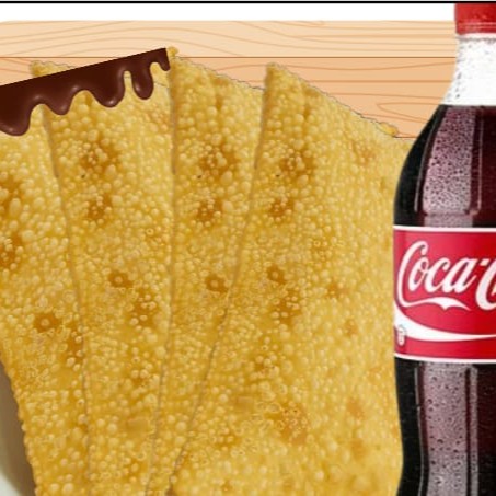 Que tal montar seu pastel do jeito que você mais gosta? Aqui você pode! Pastel de 20cm, montado e frito na hora. Crocante e quentinho do jeito que você gosta. É de dar água na boca... 04 pasteis + 01 Coca-Cola