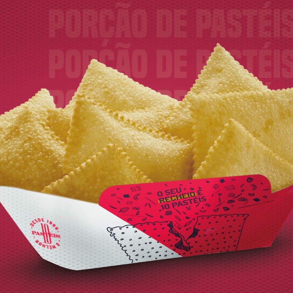 Carne, queijo muçarela ou chocolate