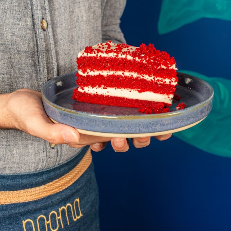 Fatia de Bolo Red Velvet