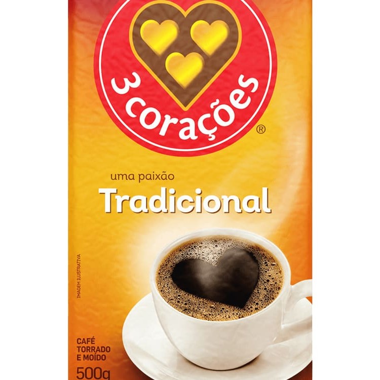 Três Corações, Pimpinela e Pilão -Perfeito para começar o Dia ou acompanhar aquele momento especial. Disponível em pó, cápsulas ou solúvel – escolha o seu jeito de apreciar!