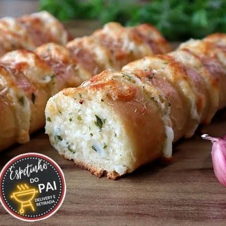 Delicioso pão de alho,super recheado e crocante,vocês irão amar o nosso pão de alho