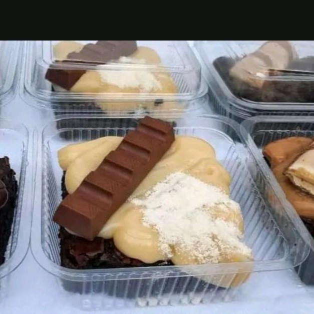 Brownie Ninho e um toping