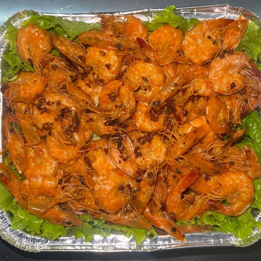 500 Gramas de camarões.