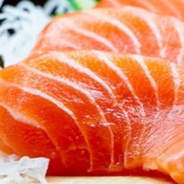Fatias de salmom
