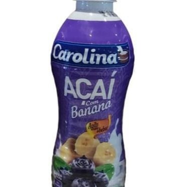 Iogurte de açai c/ banana carolina de 900 gr.