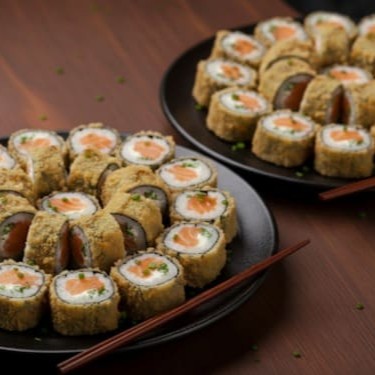 60 hots Filadélfia Salmão Super Crocante