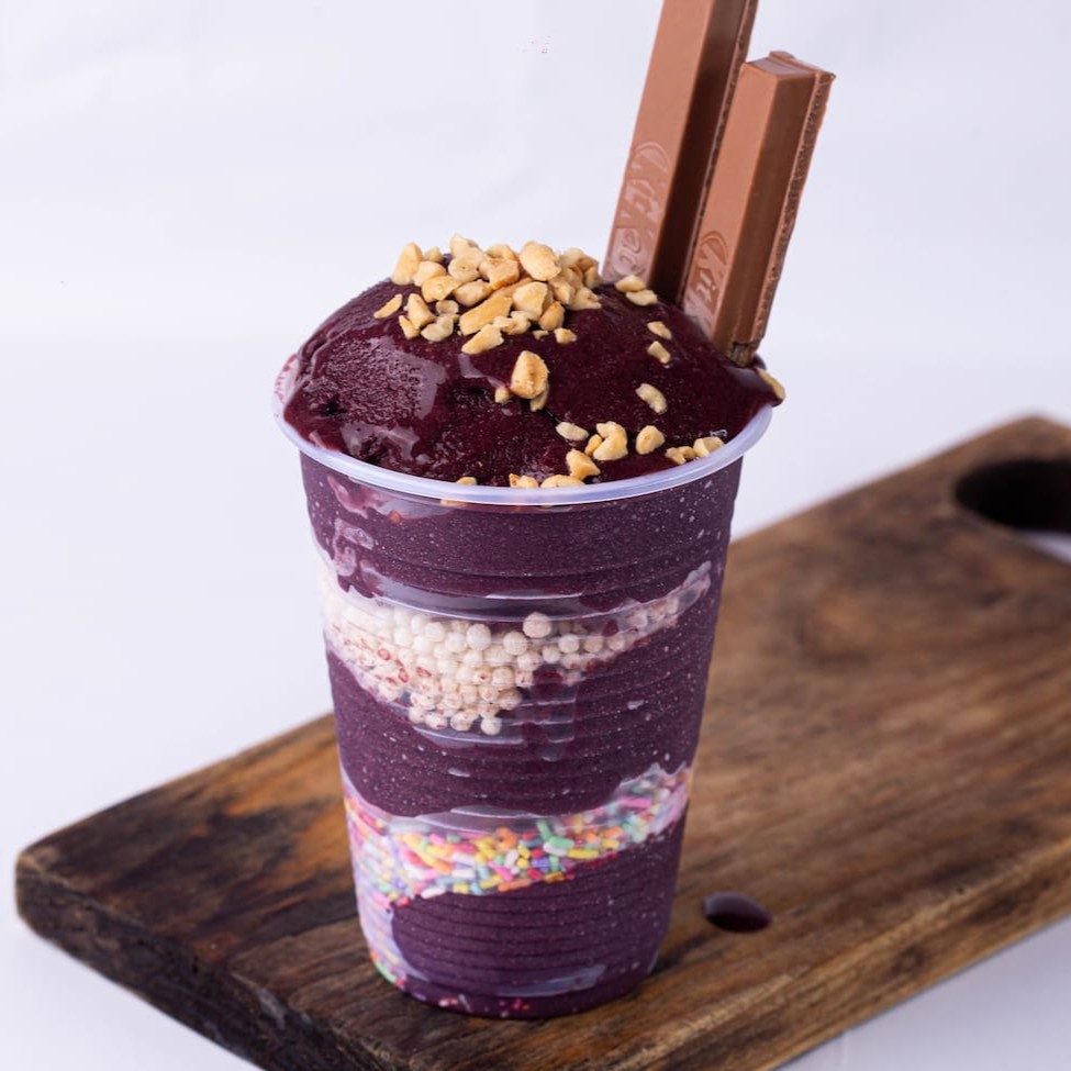 Açaí gourmet exclusivo Grupo Marujo.