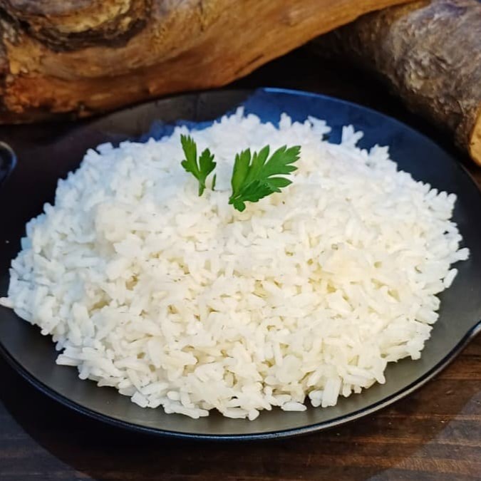 Experimente nosso arroz, fresquinho e saboroso