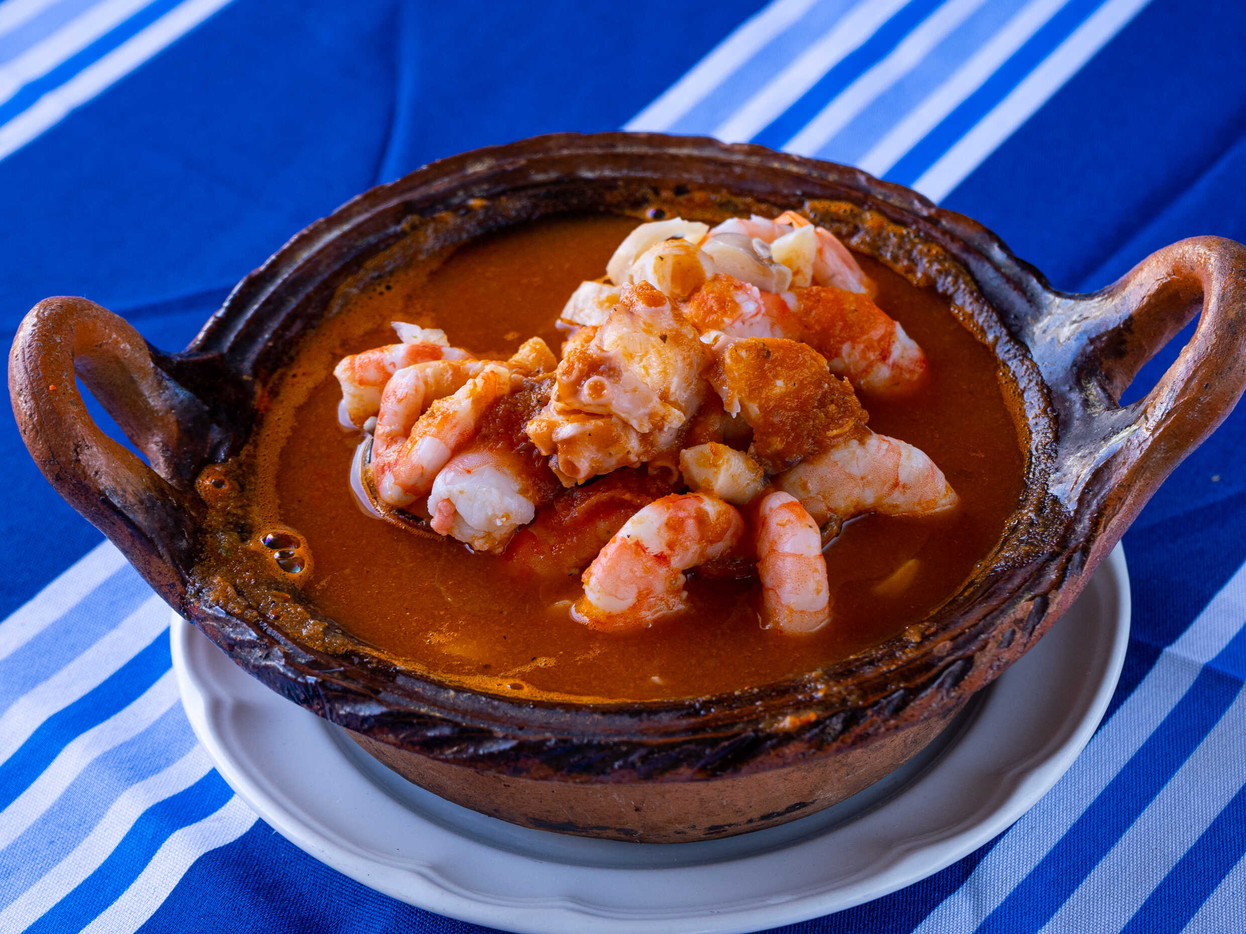 Caldo de Camarón en Pulpa