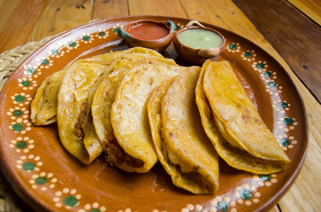 Taco de Chicharrón Prensado