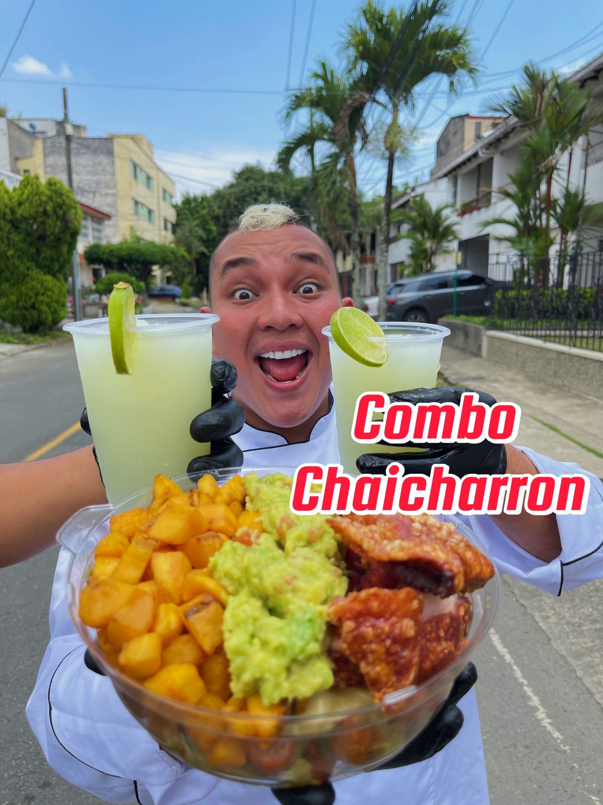 Combo Salchi Chicharrón