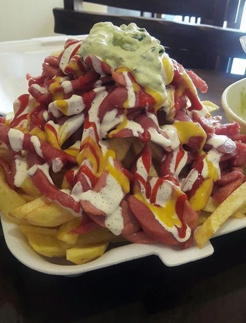 salchipapa especial