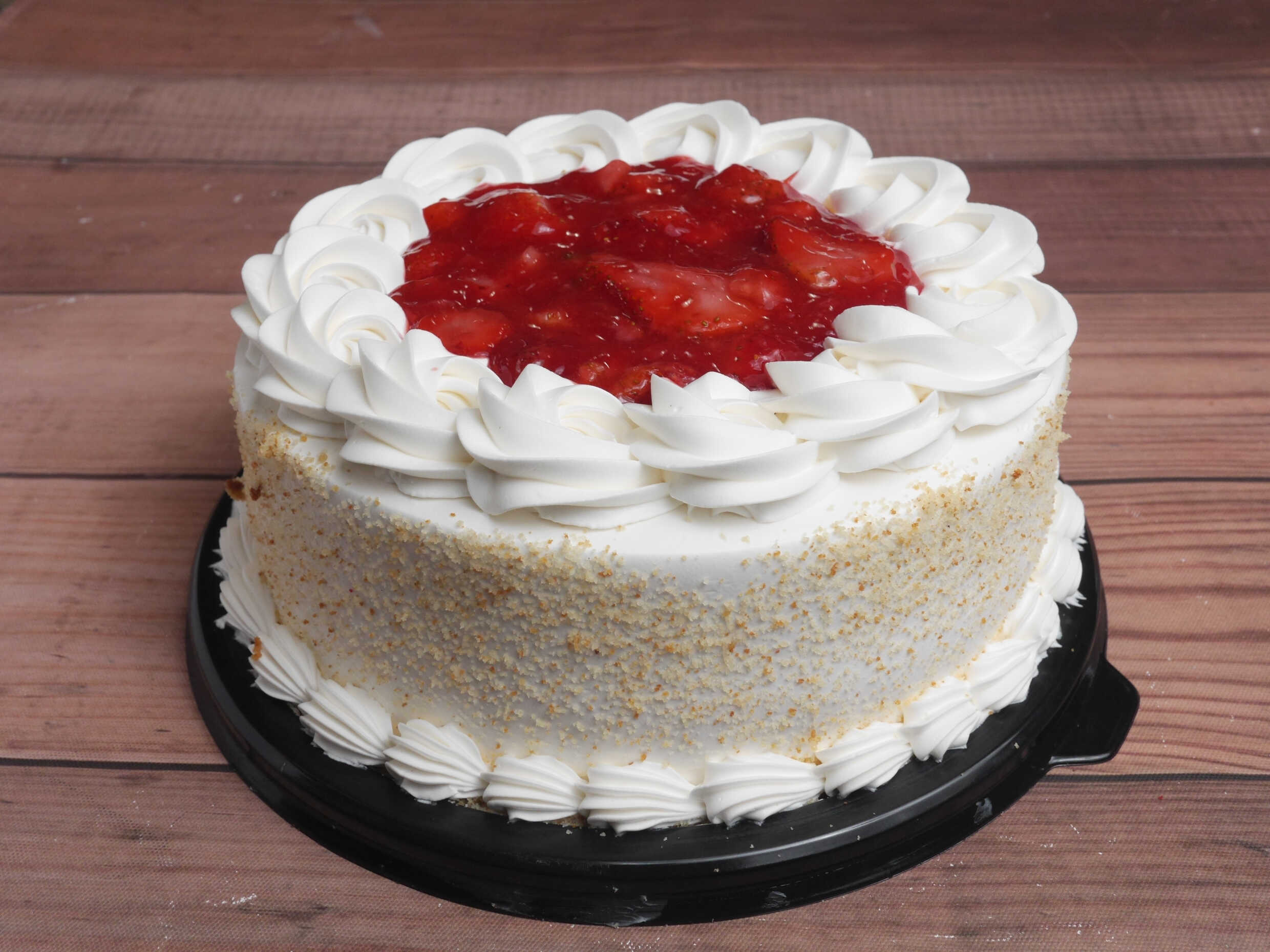 Pastel Fresas con Crema