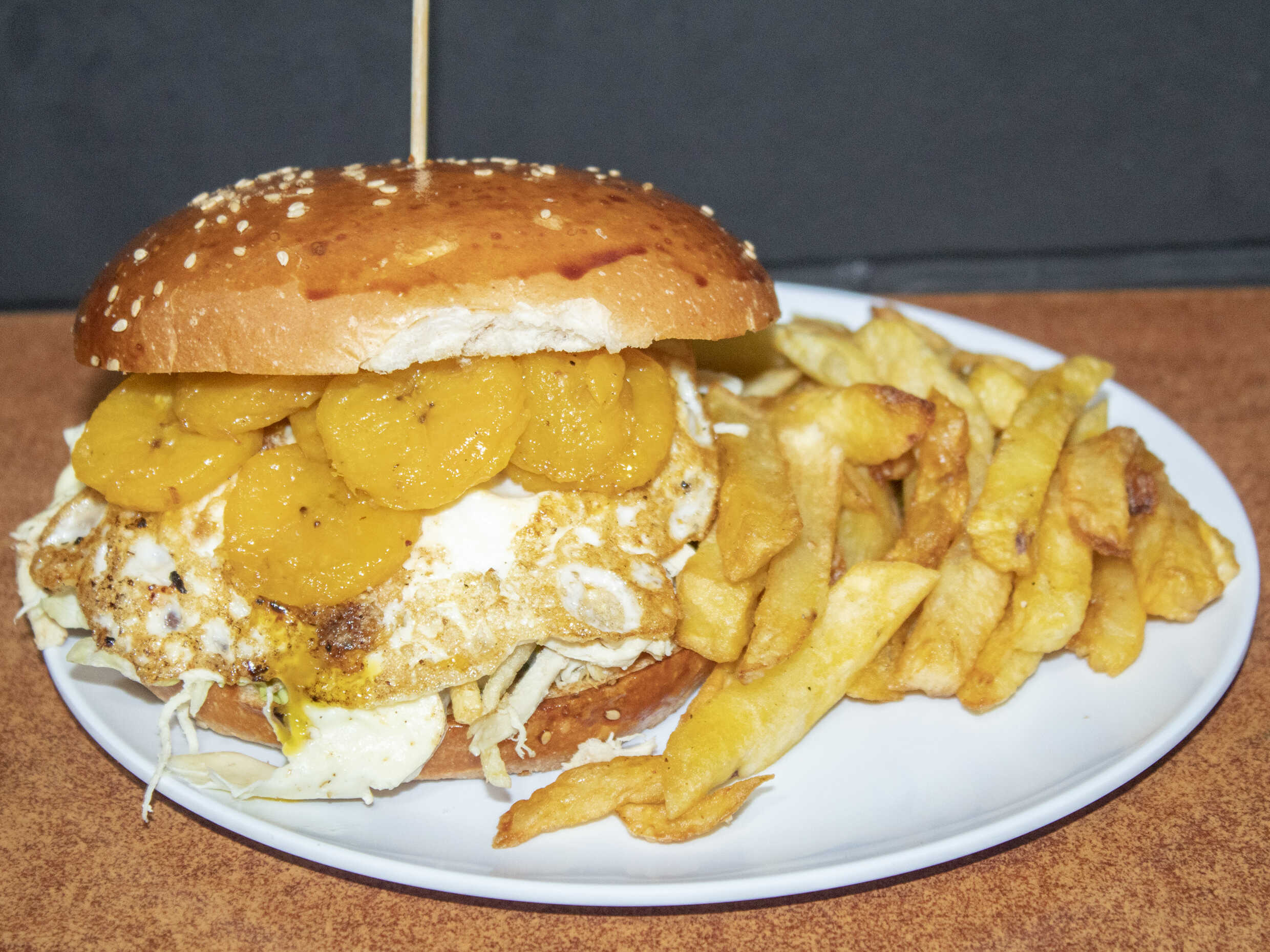 Sándwich de Pollo a Lo Pobre