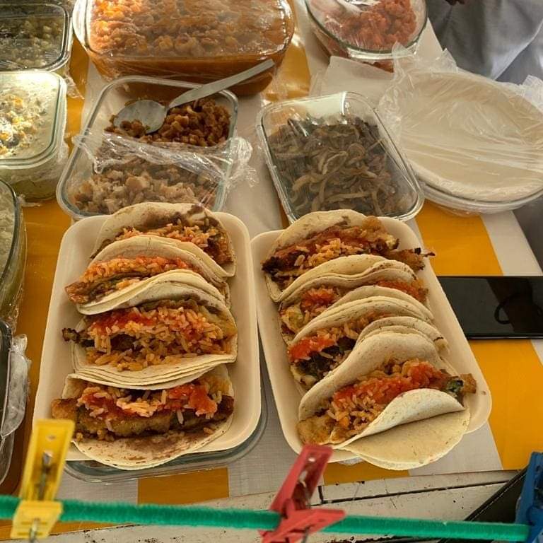 TACO DE CARNE DESHEBRADA CON PAPA
