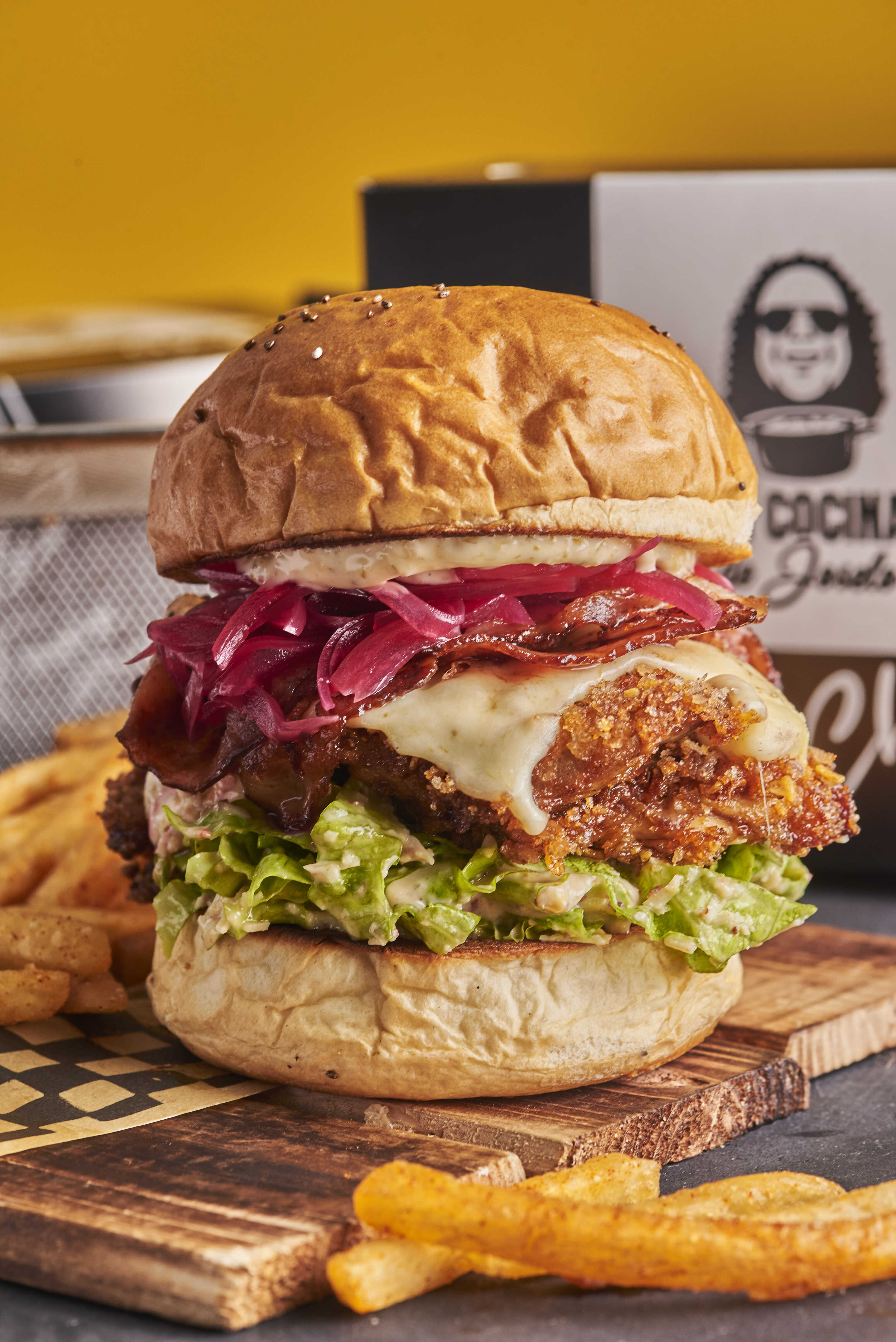 Hamburguesa Crispy Chicken