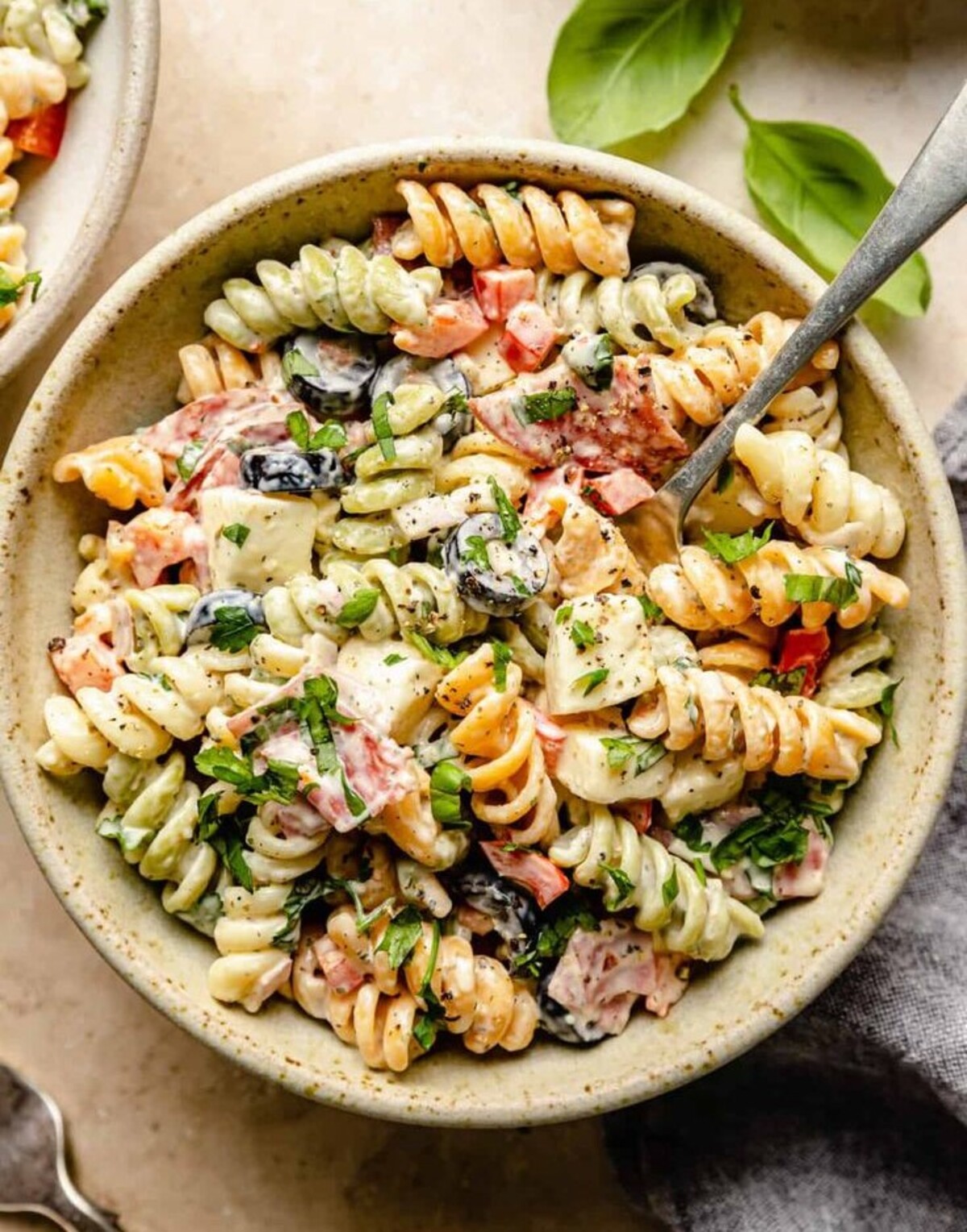 Pasta + 1 Empanada Salada