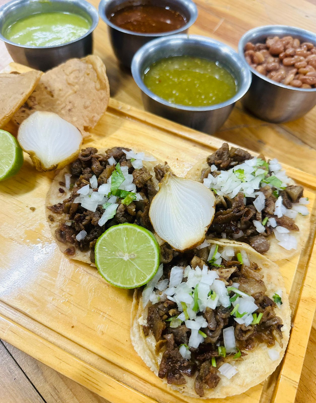 Taco Chico de Tripa Res