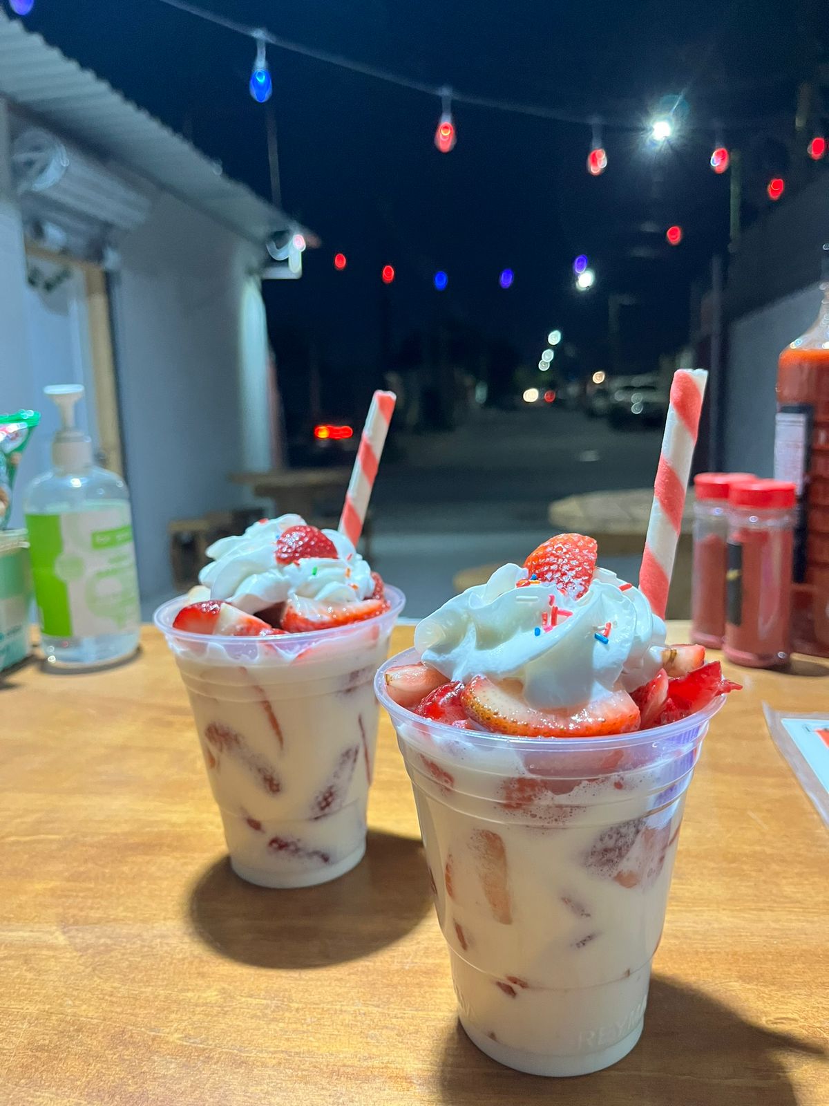 Fresas con Crema