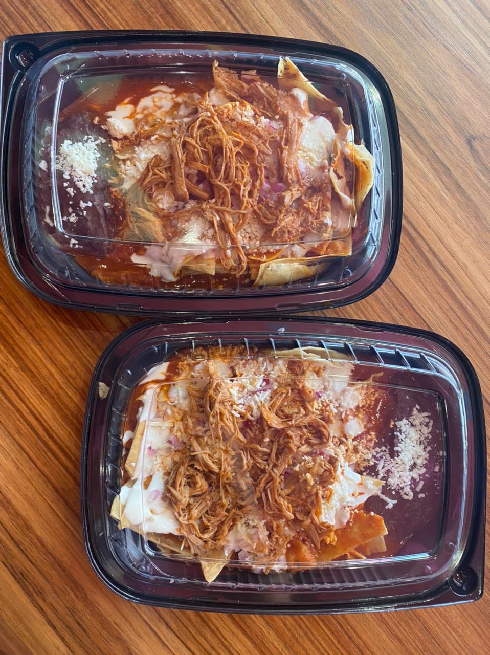 Chilaquiles al Pastor