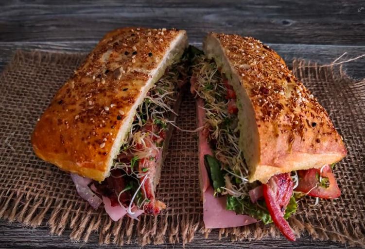 Baguette Hawaiano.