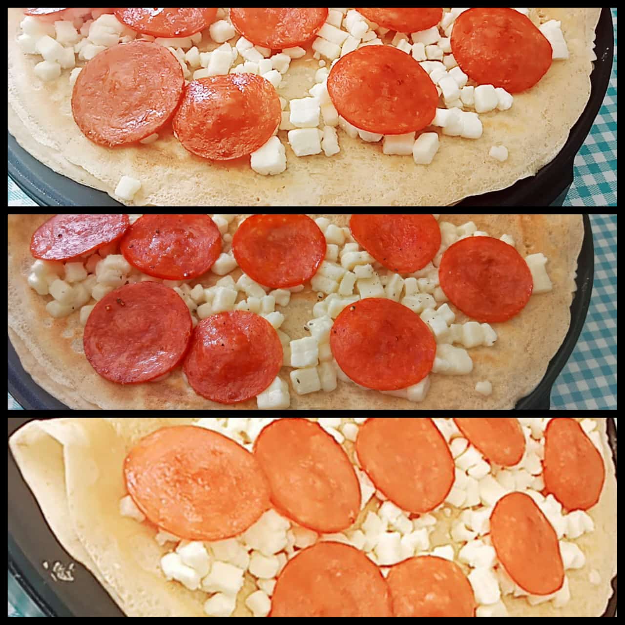 Creppa de Manchego Y Pepperoni