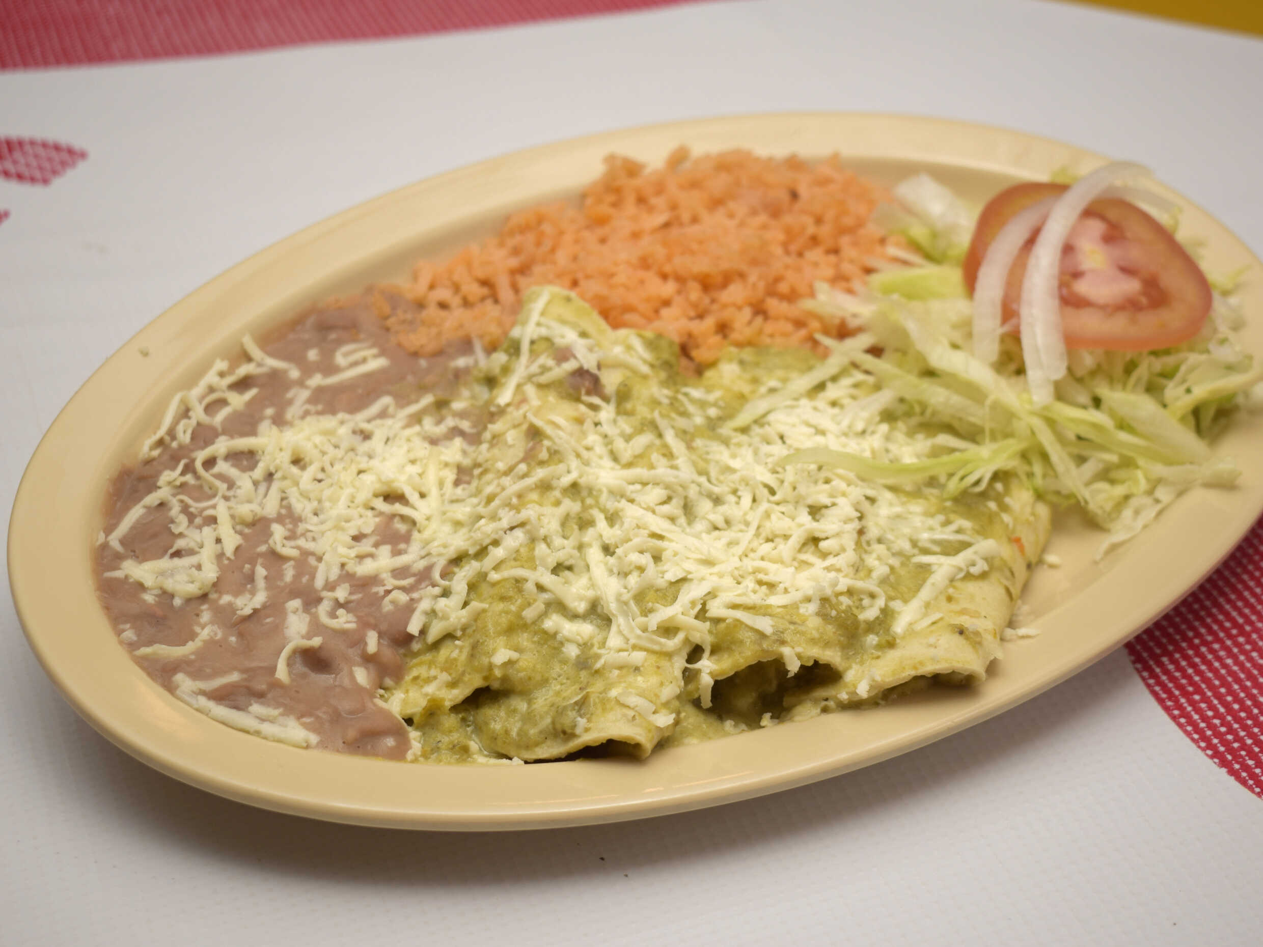 Enchiladas Verdes