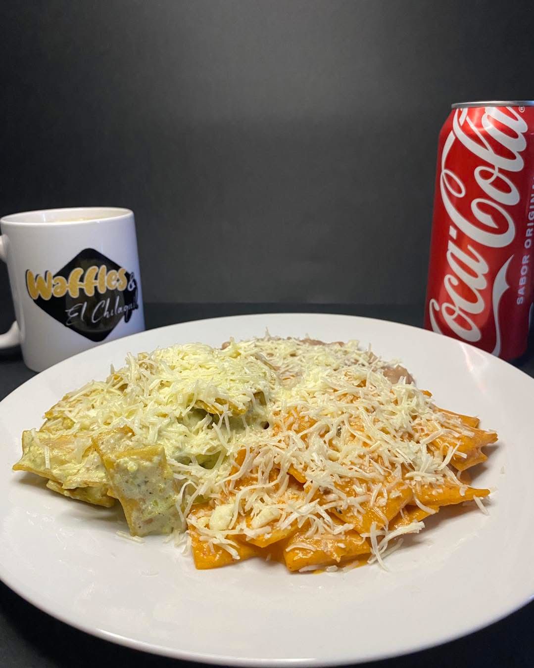 Chilaquiles con Queso