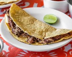 Quesadilla de Maíz con Barbacoa