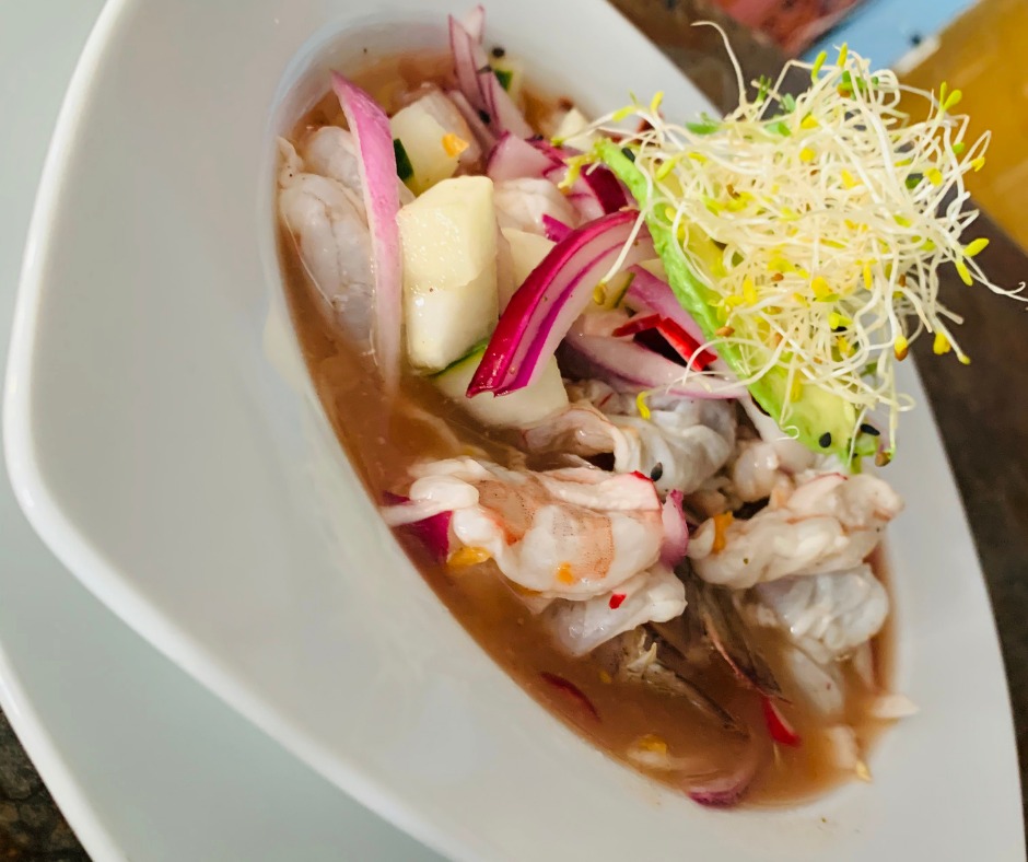 Camarones al Aguachile