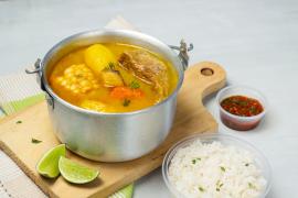 Combo Sancocho de Res y Gaseosa