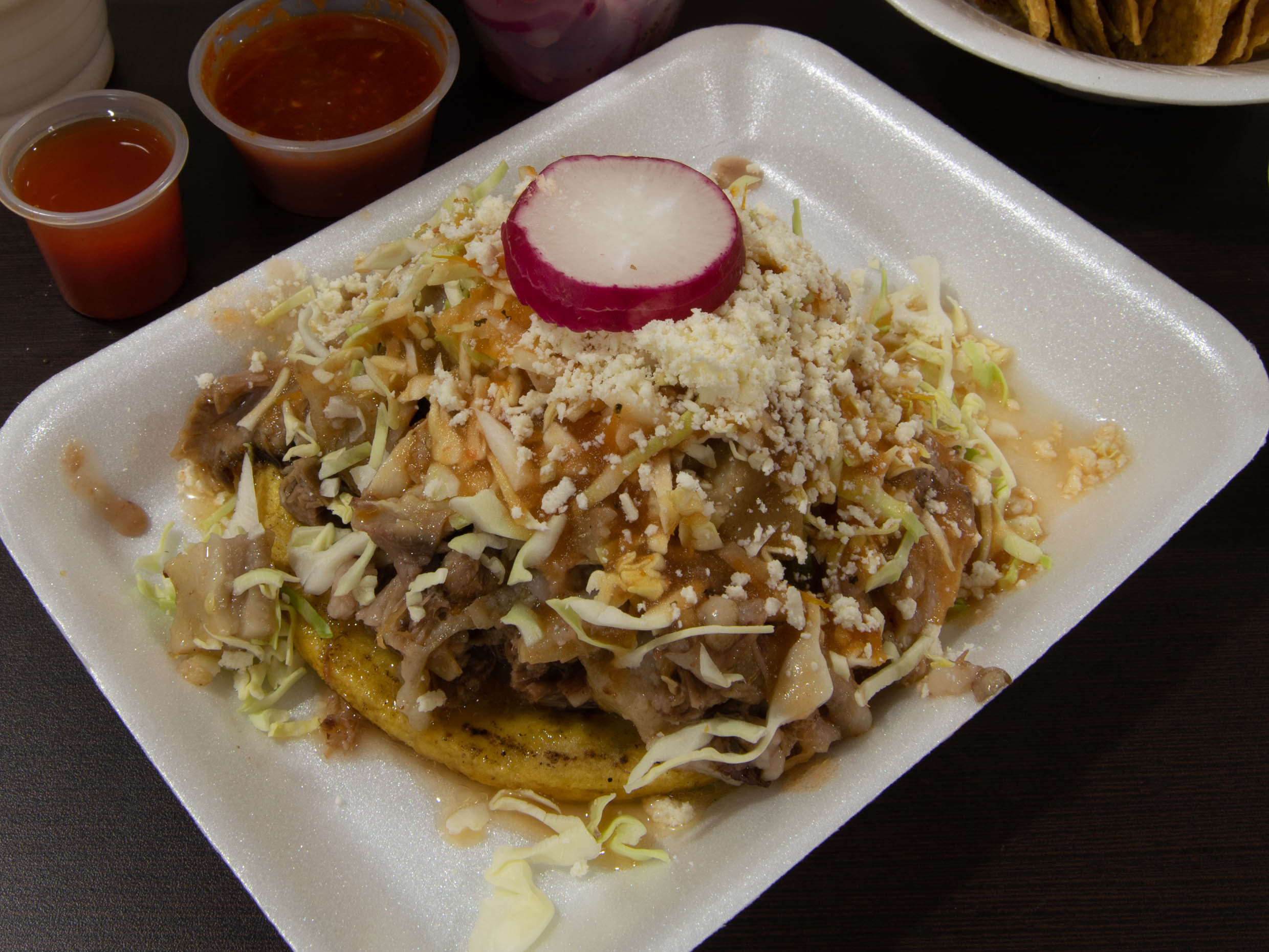Tostada de Cabeza de Puerco